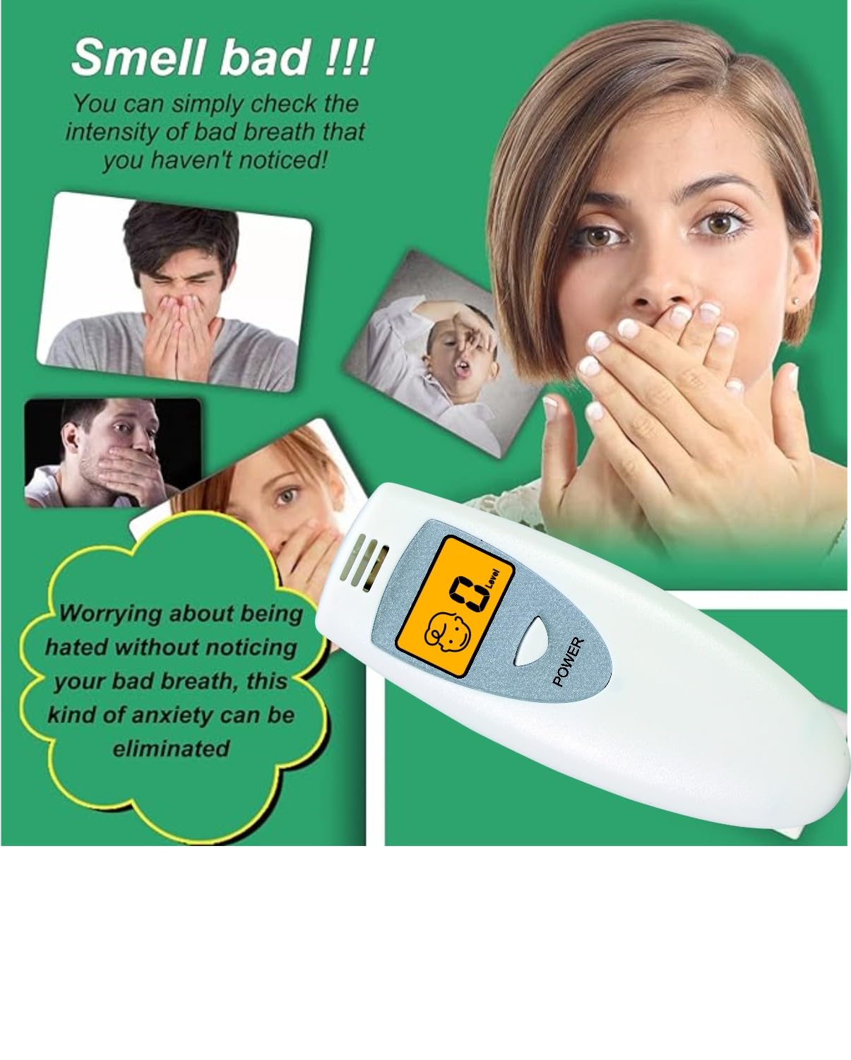 Comprobador de respiración de baño