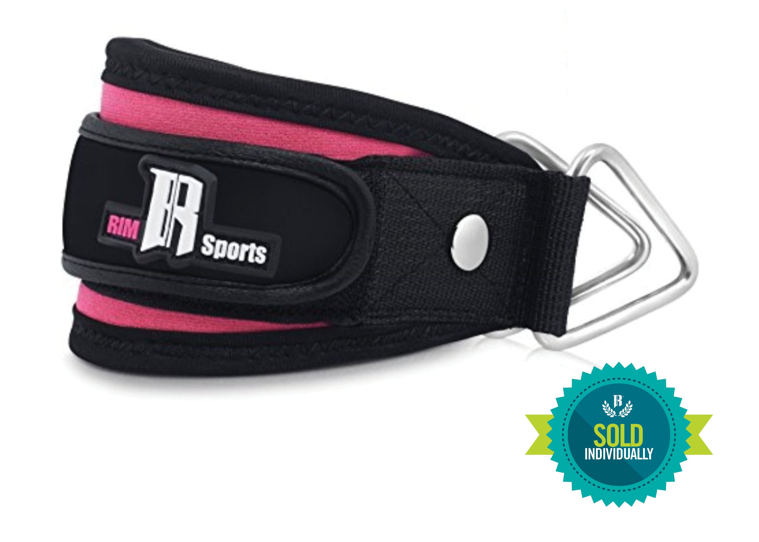 RIMSportsAnkle Strap for Cable Machine Attachment - Leg Strap & Glutes Workout Equipment Gym Accessories for Women - Adjustable Ankle Cuff Gym Straps - Cable Kickback Ankle Strap for Leg Exercise