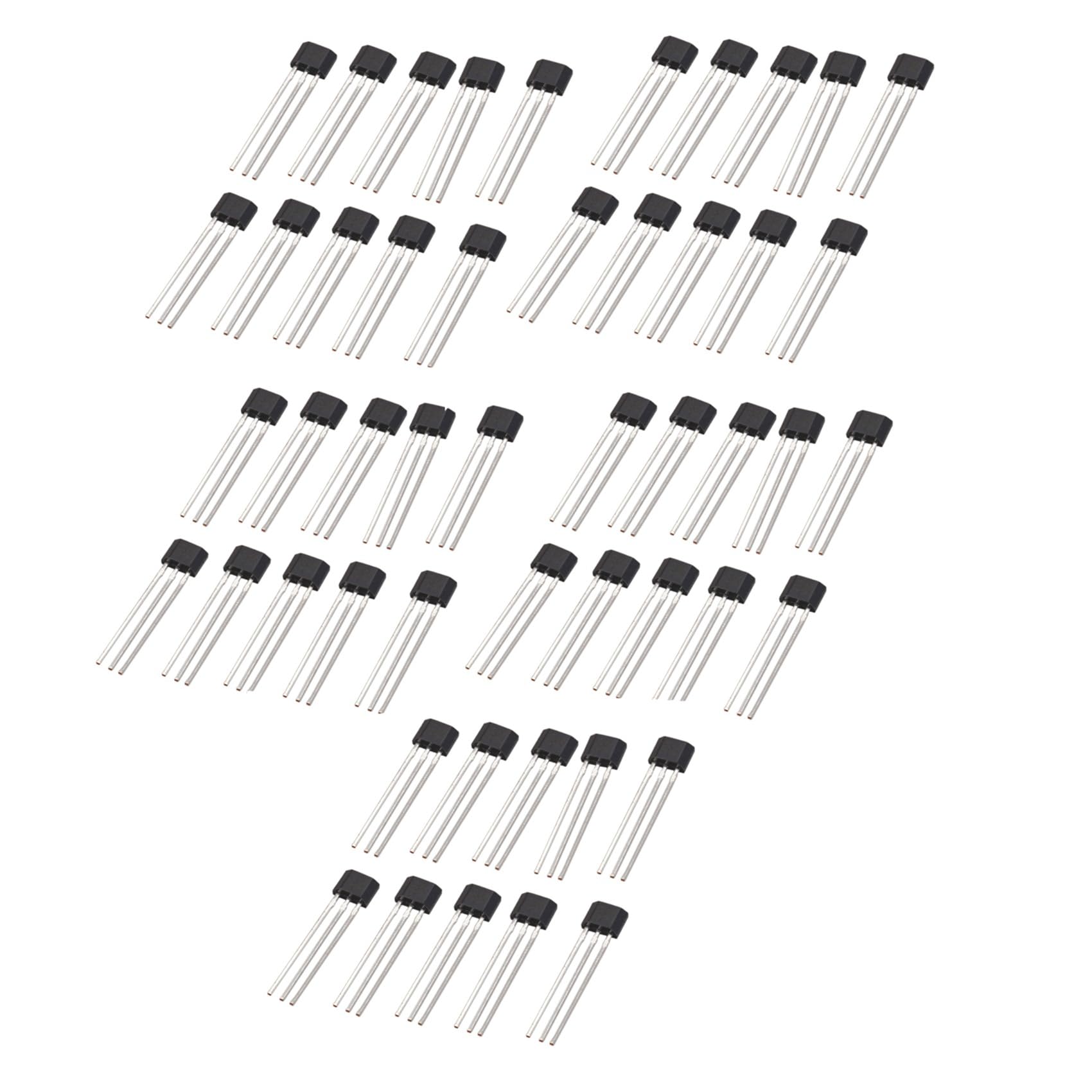 Jnchdghwa 50Pcs Y3144 Sensitive Hall Effect Sensor Magnetic Detector 4.5-24V