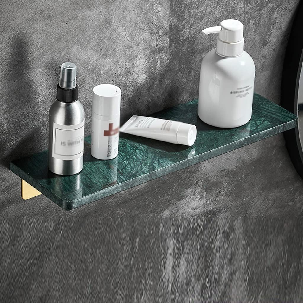 NevStp Shower Caddy Marble Bathroom Shelf Floating Shelves Wall Mounted Mirror Front Cosmetic Skin Product Storage Rack Towel