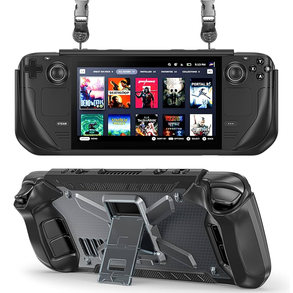 Amazon.com: DMaos Protective Steam Deck Case with Kickstand