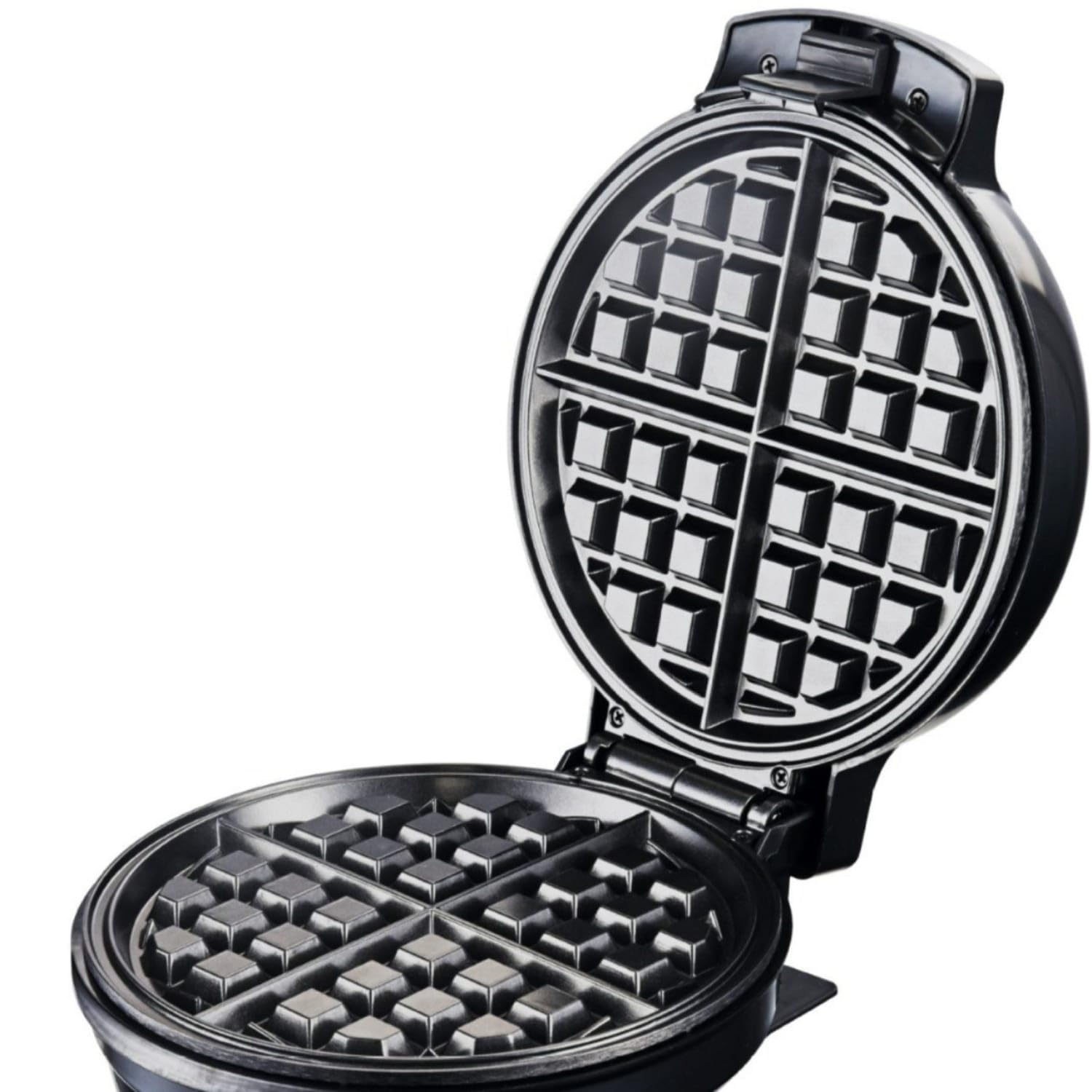 Temperature Control Dial Waffle Maker Indicator Lights | Temperature Control Dial Waffle Maker Indicator Lights Round 1000 W Breakfast Cooker Compact Us Plug-image-25