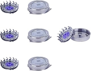 Shaver Heads Replacement Blades for Philips HQ8+ Series HQ7180 HQ7140 HQ6090 AT899 PT720 Dual Precision Razor Electronic Foil & Cutter (Pack of 3)
