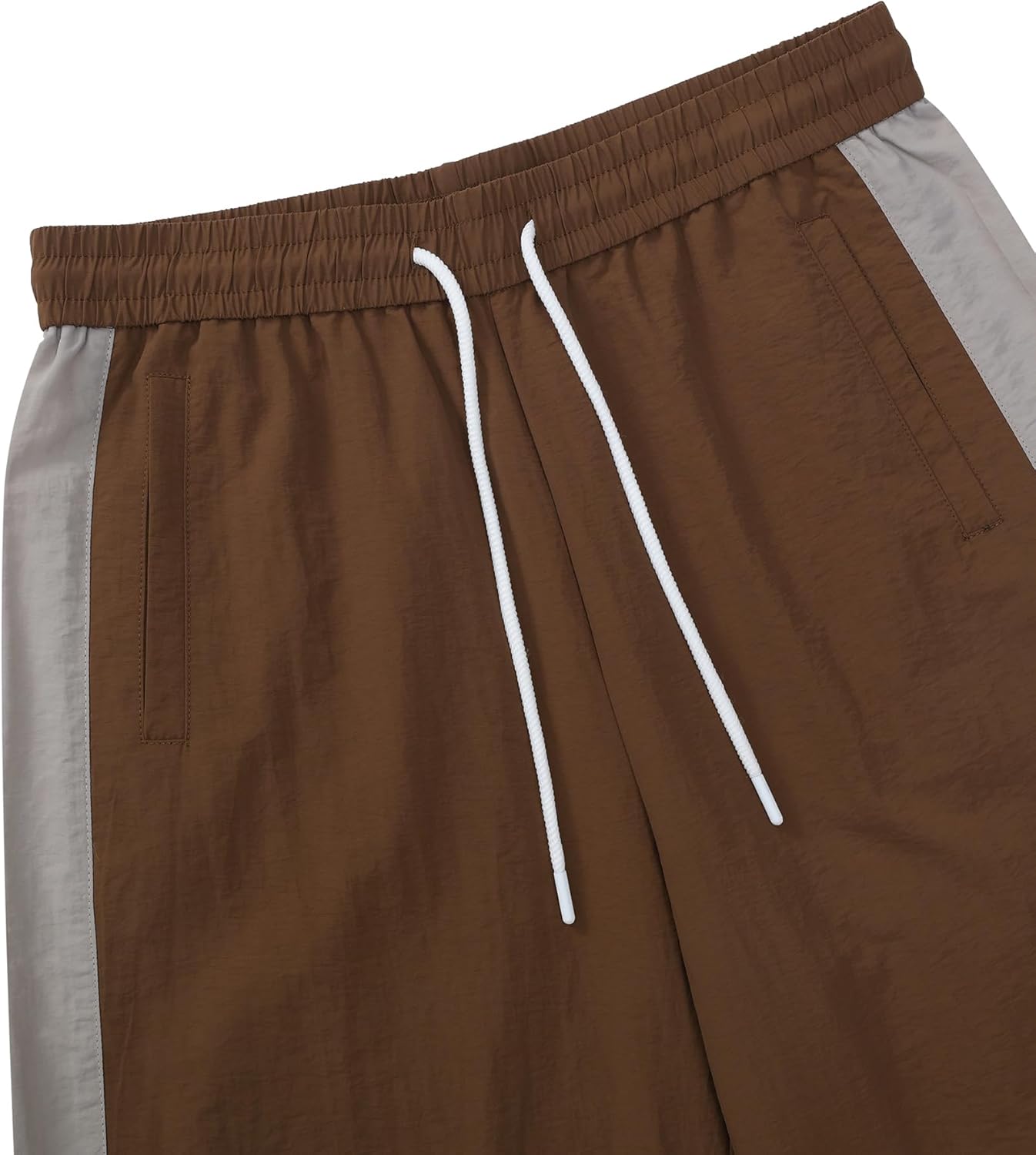 Aelfric Eden Striped Track Pants Men Parachute Pants Women Baggy Sweatpants Y2k Wide Leg Cargo Pants with Drawstring - Image 6