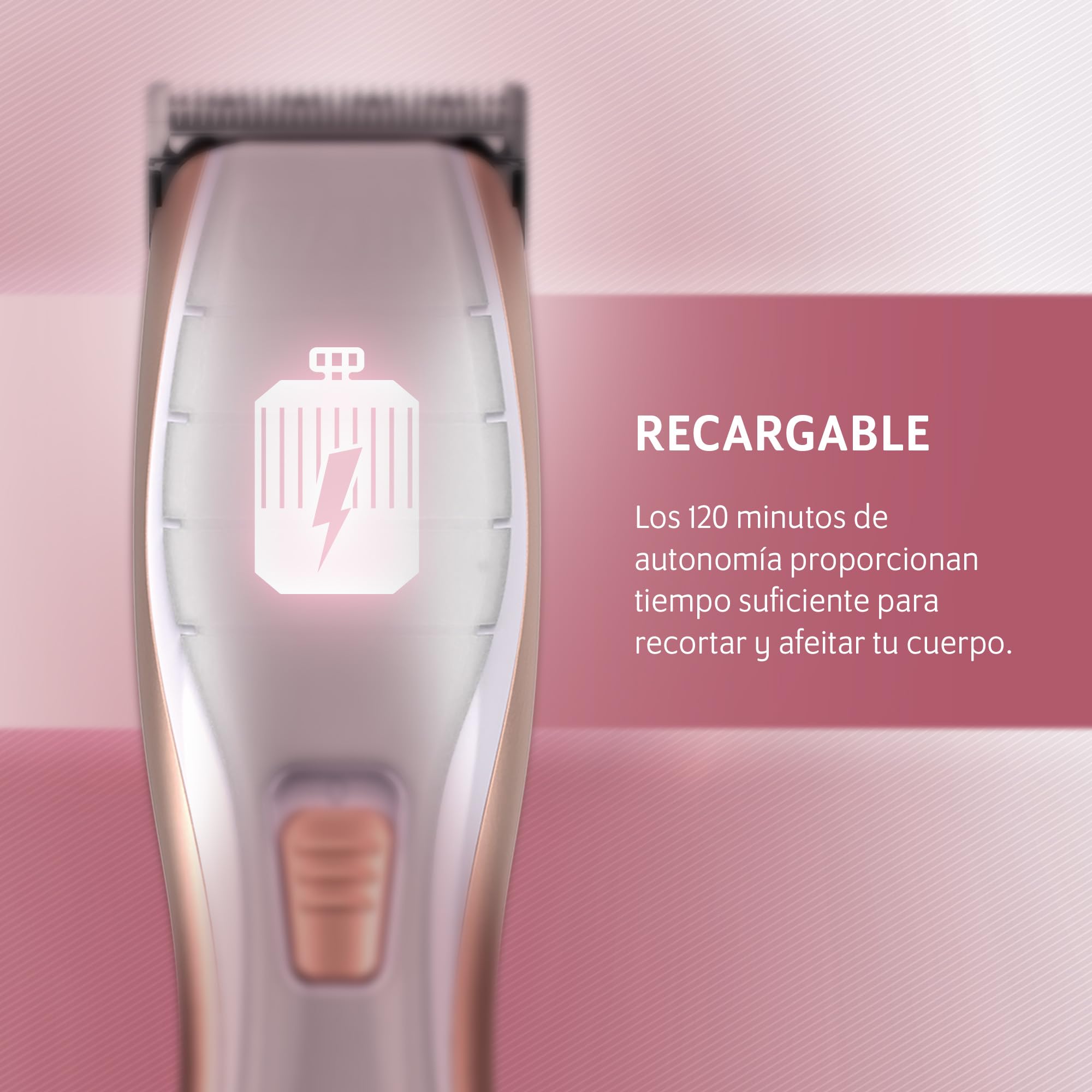Wahl Shave & Smooth Aparato de Aseo 2 en 1 con Perfilador de Cejas