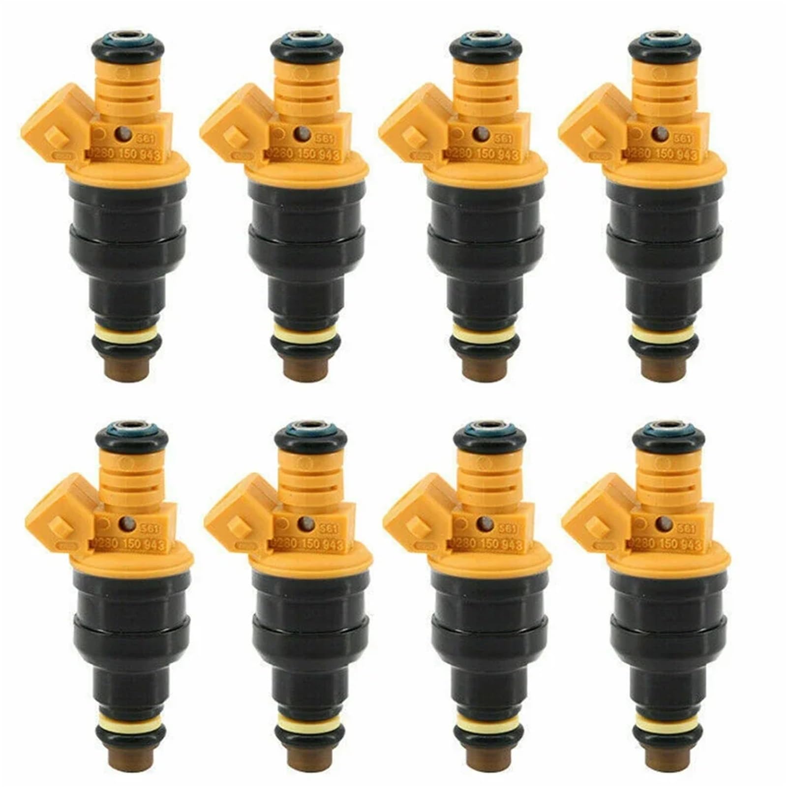 Fuel Injector 0280150718 Zestaw 8 wtryskiwaczy paliwa pasujących do Forda F150 F250 F350 5.0 5.8 4.6 5.4 Konstrukcja filtra