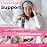 DR. BRACE Adjustable Wrist Brace Night Support for Carpal Tunnel, Doctor Developed, Upgraded with Double Splint & Therapeutic Cushion,Hand Brace for Pain Relief,Injuries,Sprains (S/M Left Hand, Grey-Pink)