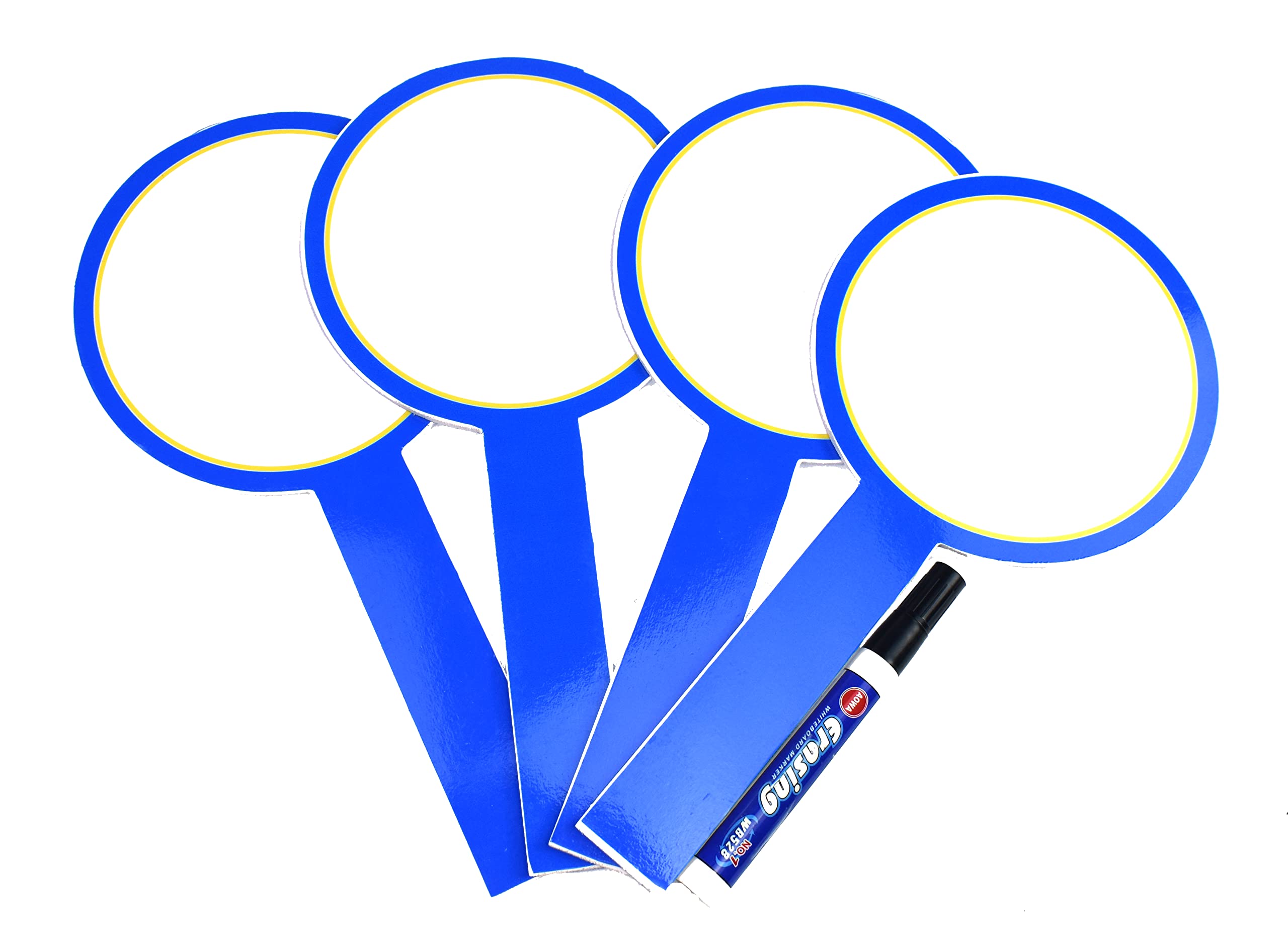 Writable Dialogue Cards - 4PCS - with Pen