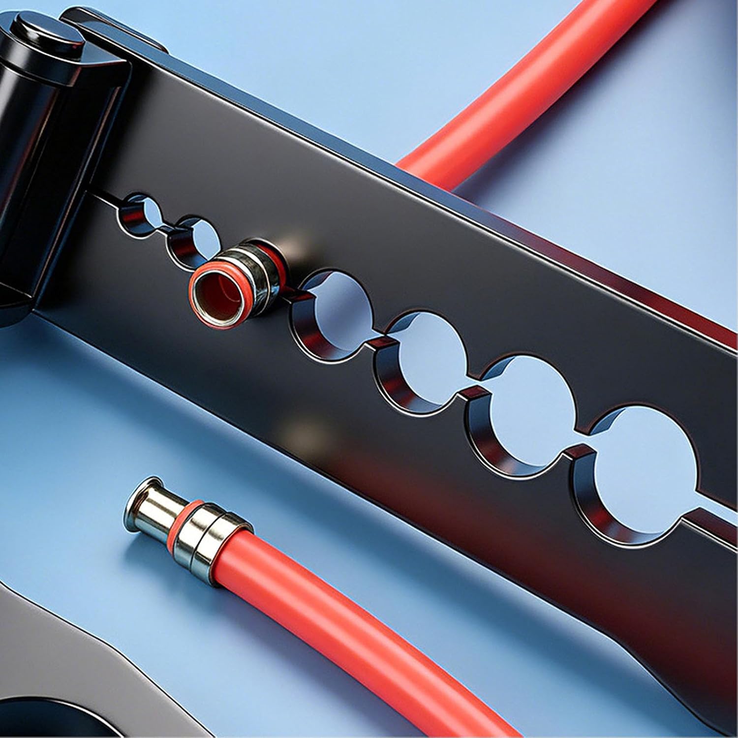 Press Type Hose Pliers with Nonslip Grip Wide Adjusted Ranges