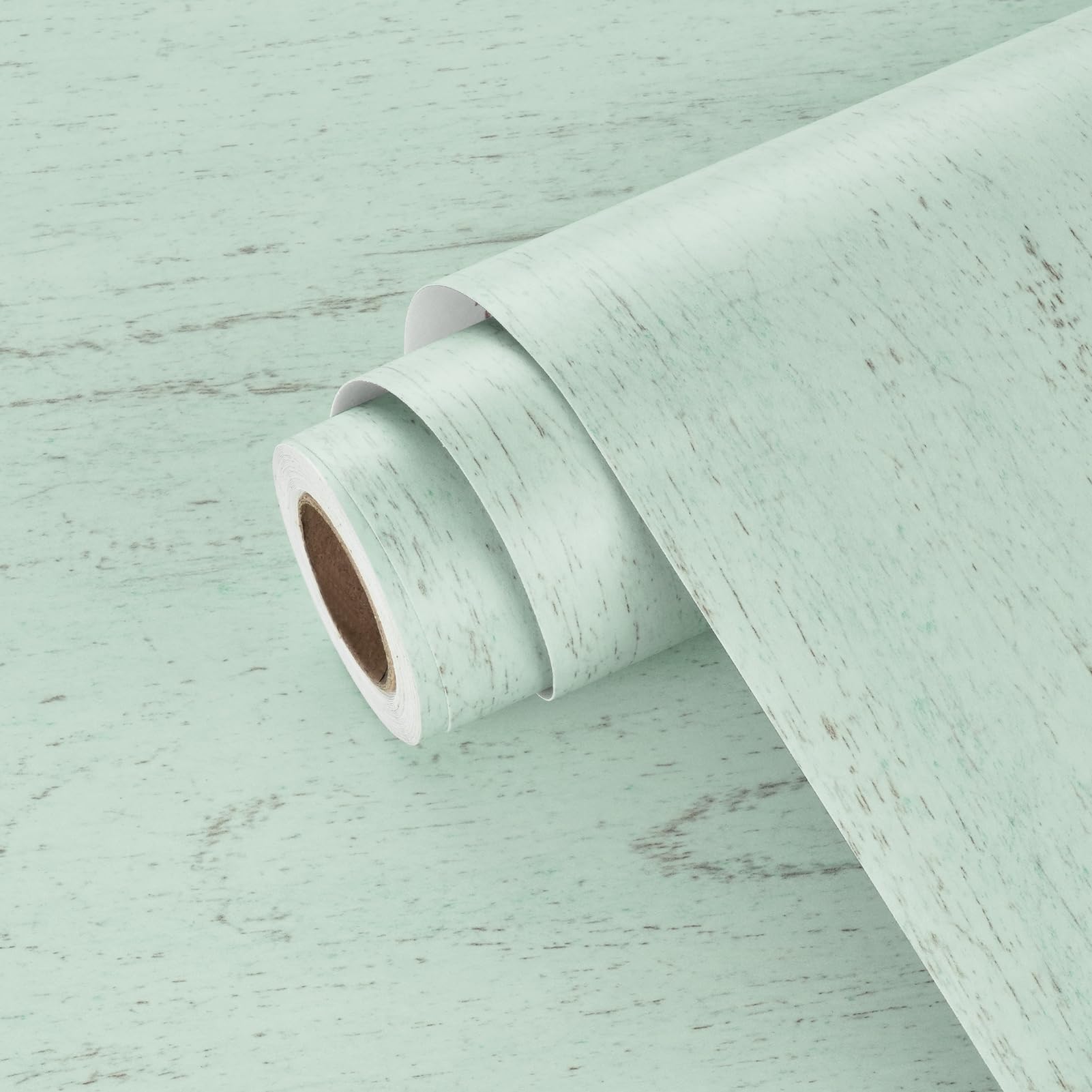 Pellicola Adesiva Legno Verde Per Mobili Carta Da Parati Adesiva Muro Moderna Carta Adesiva Effetto Legno Verde Per Armadio Piano Di Lavoro Rivestimento Adesivo Per Mobili 40cm x 800cm