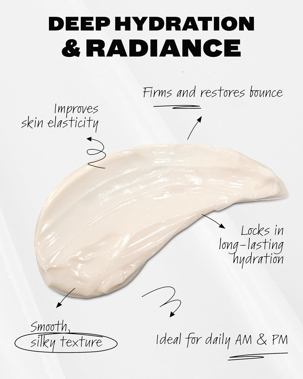 Then I Met You Renewing Rich Beauty Cream, Deep Hydration Korean Moisturizer with Quad Ginseng Complex, Fast Absorbing Vegan-Cruelty-Free Plant-Based Antioxidant, Alcohol Free Skincare for Exfoliated