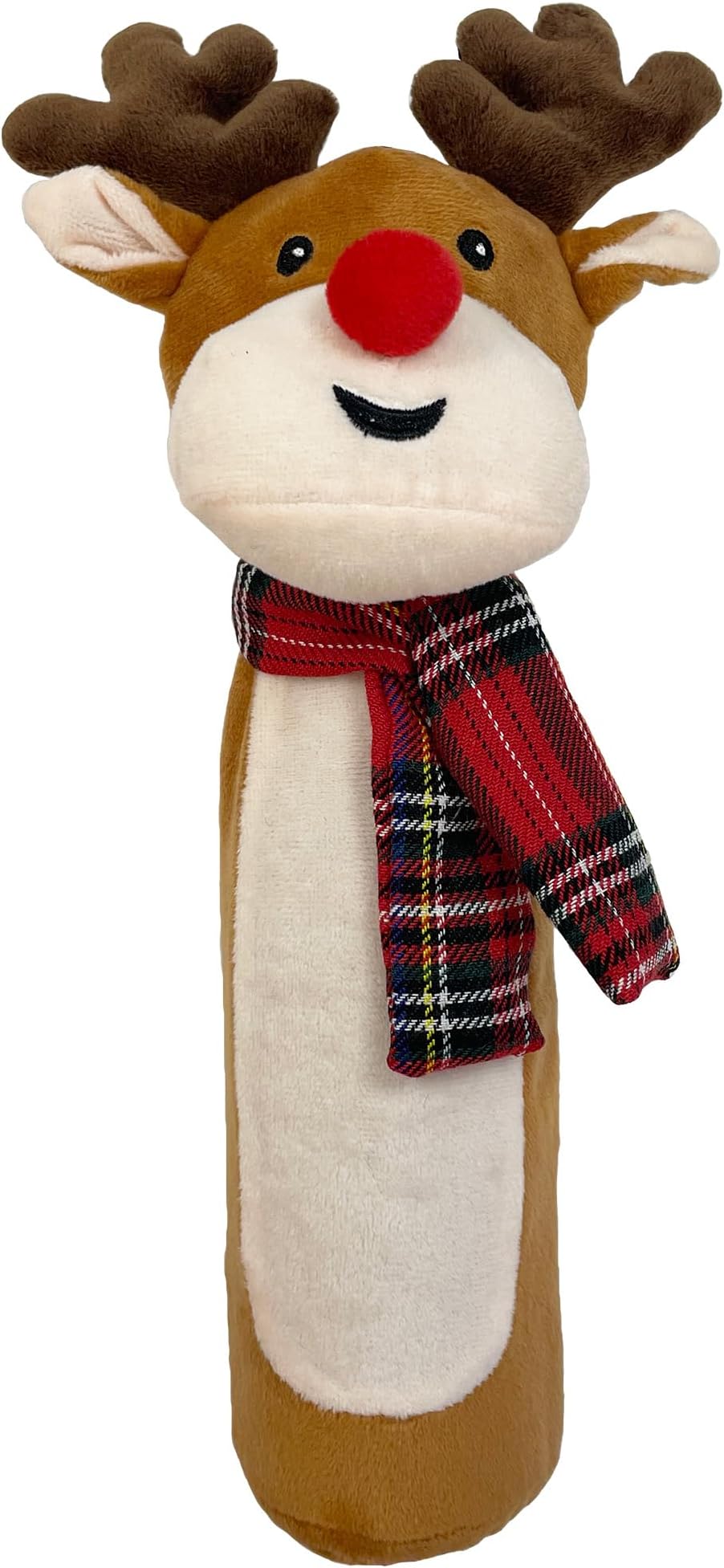 Happy PetChristmas Dog Toys for Medium and Large Dogs (Bottle Body Reindeer)