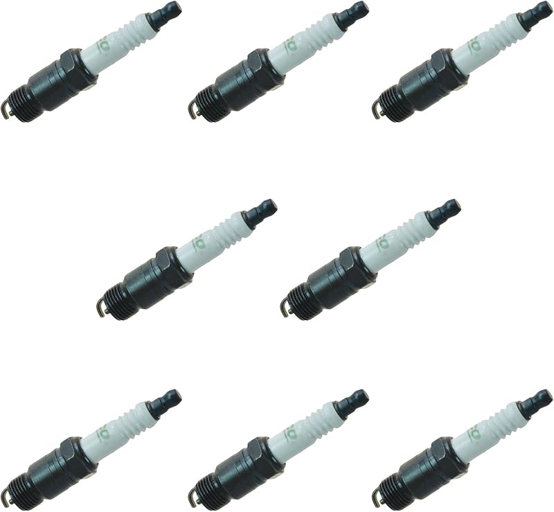 AC Delco R45TS Spark Plug Set of 8 for Chevy GMC Buick Cadillac Pontiac Olds