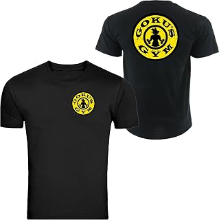 Work Out Training Goku's Gym Unisex t-Shirt Black and White S-5XL