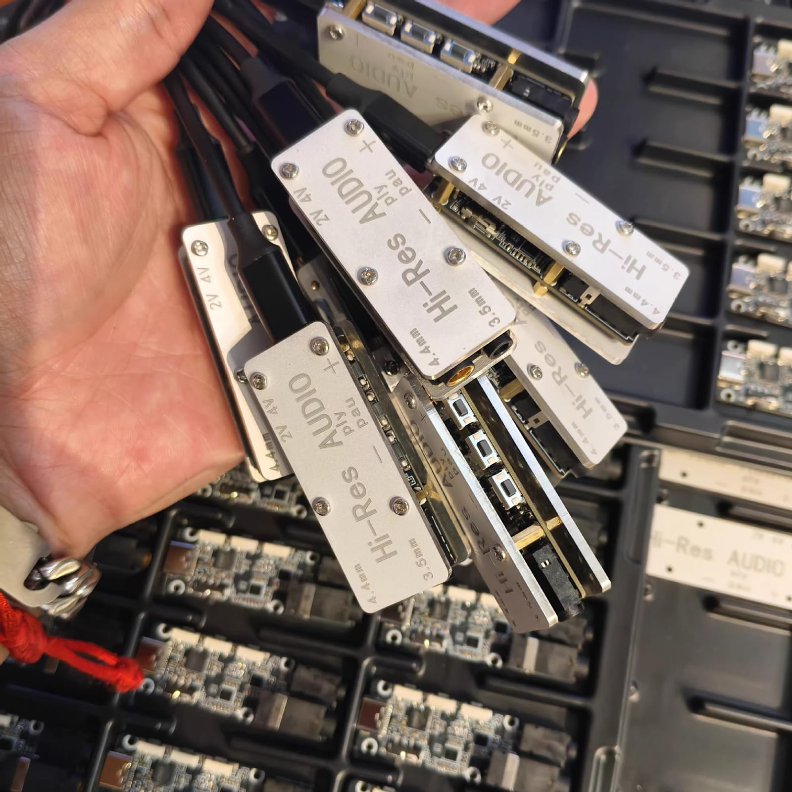 Amplificatore professionale per cuffie con doppio chip CS43198 e aumento del suono con gestione avanzata della potenza