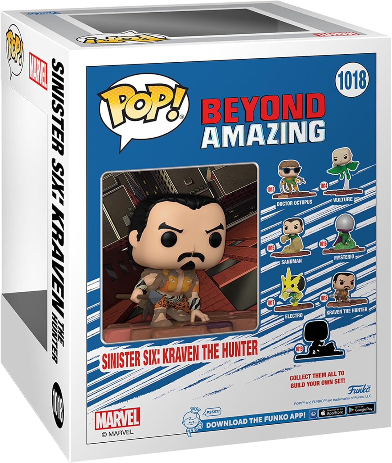 Funko Pop Deluxe: Marvel Sinister 6 - Kraven Figure 6 of 7 - Marvel Comics - Amazon Exclusive - Collectable Vinyl Figure - Gift Idea - Official Merchandise - Toys for Kids & Adults