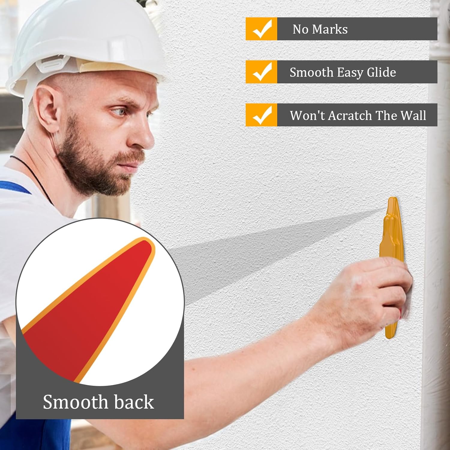 12 PCS Magnetic Stud Finder Easy to Use, Locate Screws, Nails, Metal Studs Compatible with All Drywall Construction