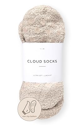 Unboxme Gifts Warm & Cozy Ultra-Luxe Cloud Sock for Women & Men - Super Soft Luxurious Fabric Sleep Socks