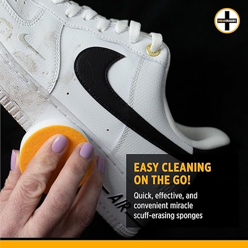 Miniatura 16 de SneakERASERS Instant Sneaker Cleaner Sponge, Effective Shoe Cleaning for White Sneakers, Tennis Shoes