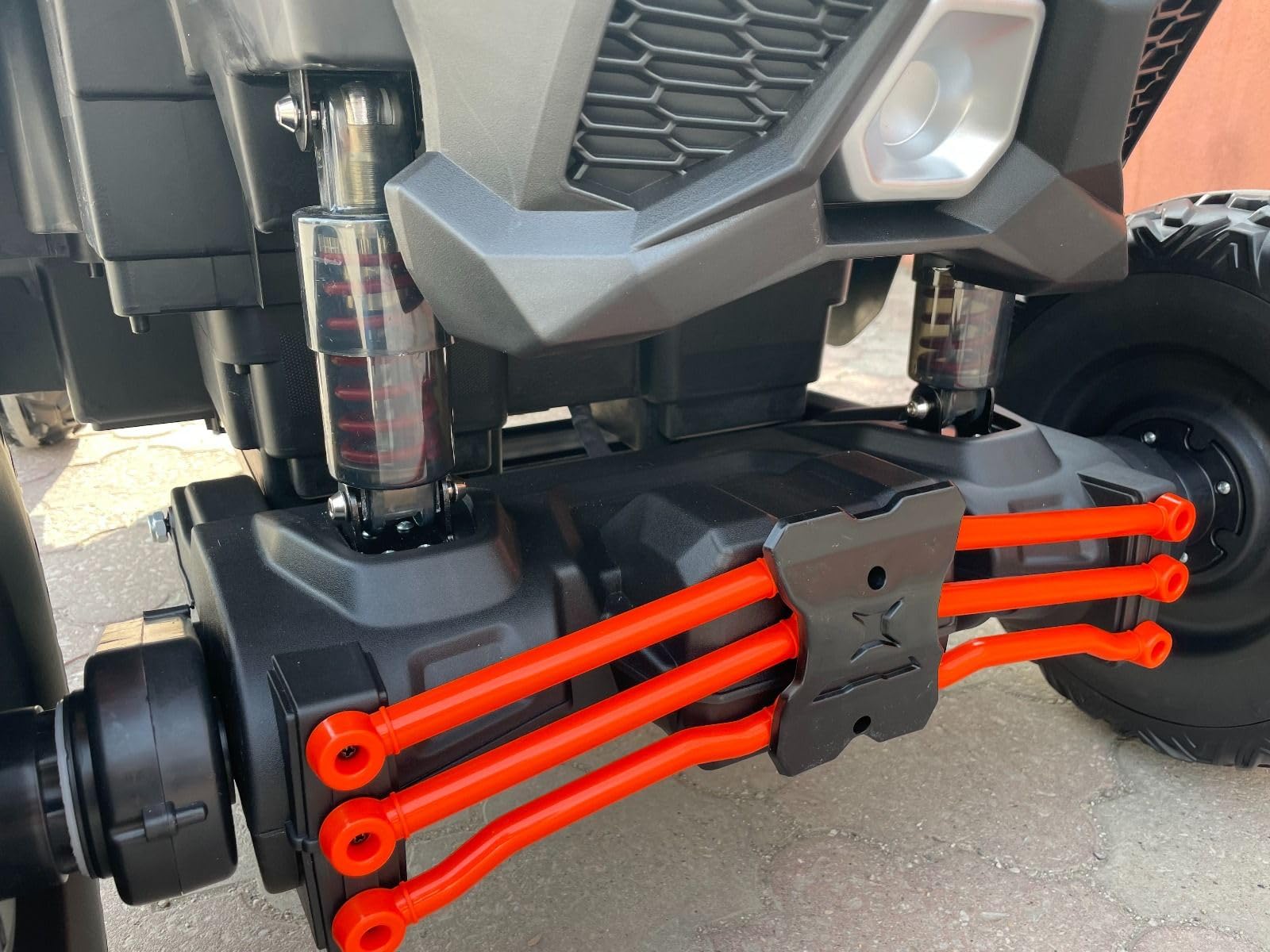 4x4 Voiture électrique Enfants 24V Buggy 2 Places Can-Am Maverick, sous Licence, 4×200W Moteurs, Batterie Lithium, Suspension, Roues EVA, télécommande parentale 2,4 GHz, MP3/USB/SD, Vert