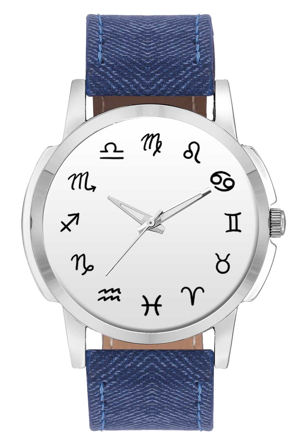 BIGOWL Wrist Watch - Zodiac Sign Analog Mens and Boys Wrist Watch - Unique Analog Quartz Leather Band Wrist Watch (B01MF5ZOWC) Amazon Price History, Amazon Price Tracker