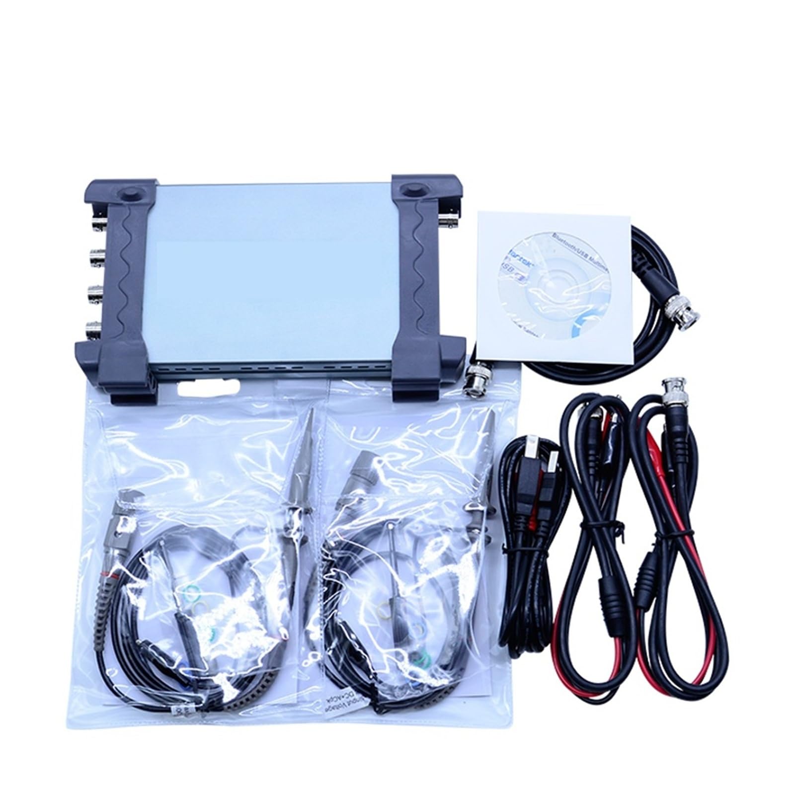6074BC 6074BD 6074BE - Oscilloscopio a memoria digitale a 4 canali, larghezza di banda 70 MHz, per auto, portatile, PC, USB (6074BE)