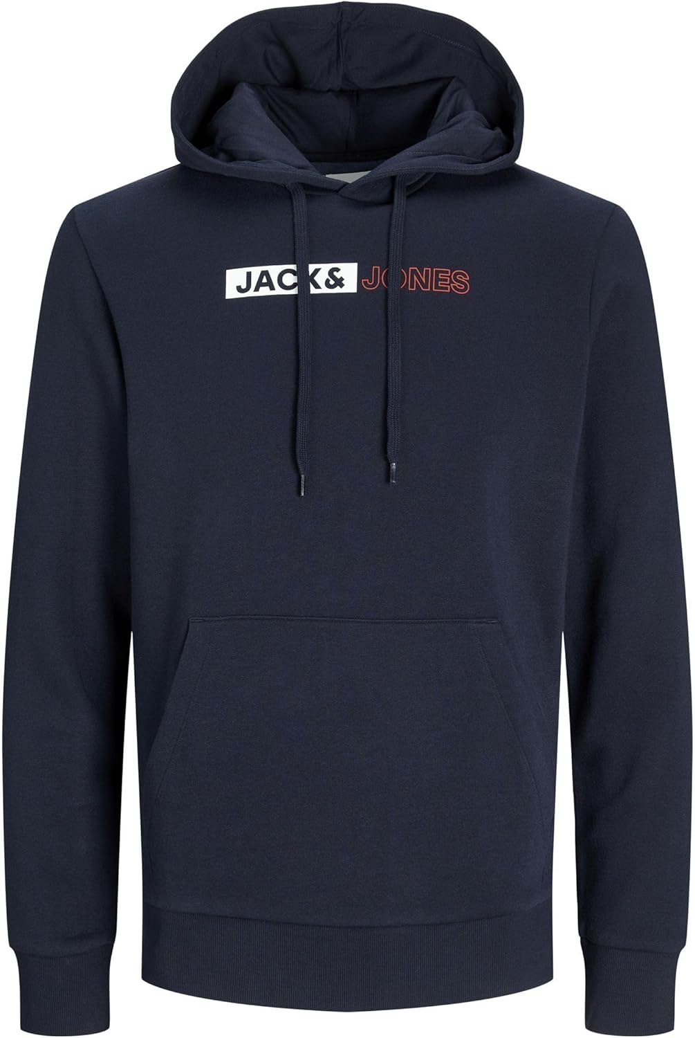 JACK & JONES Male Kapuzenpullover Plus Size Logo Kapuzenpullover