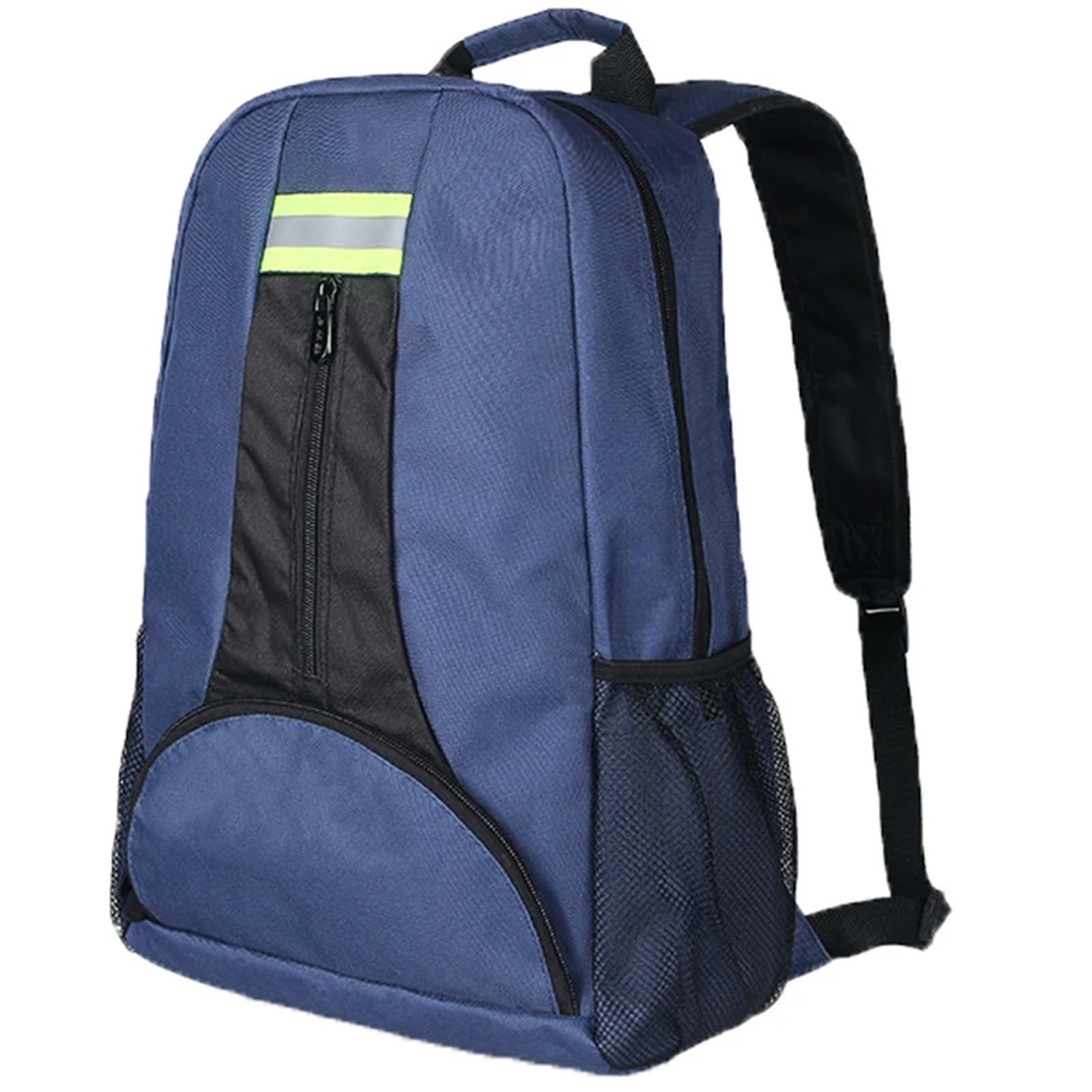 Borsa portautensili a Doppia Spalla Zaino in Tessuto Oxford Multifunzione Addensare Impermeabile Grande capacità Organizzatori for elettricisti per Tecnico(Blue)