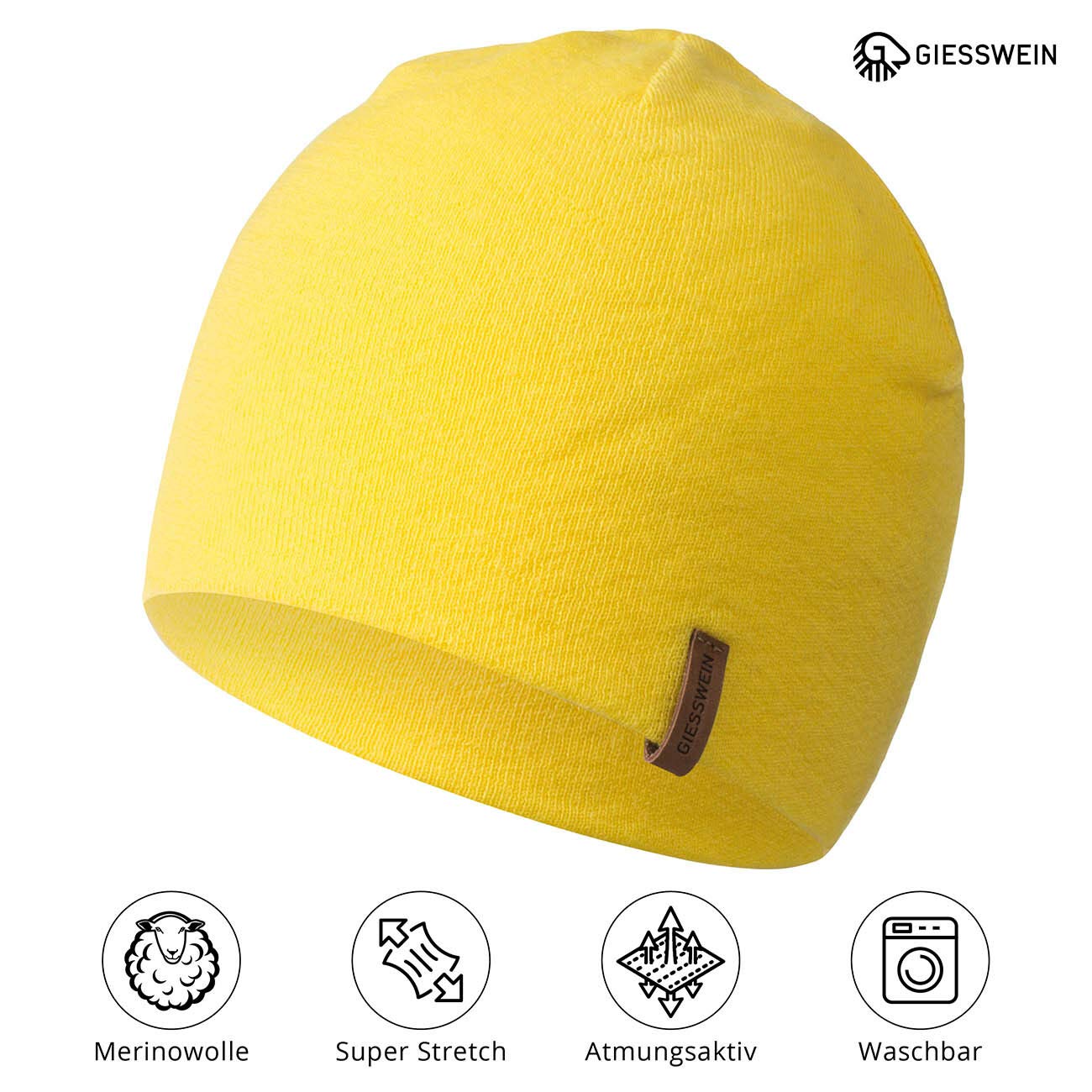 Giesswein Bonnet - Bonnet de Sport mérinos Unisexe