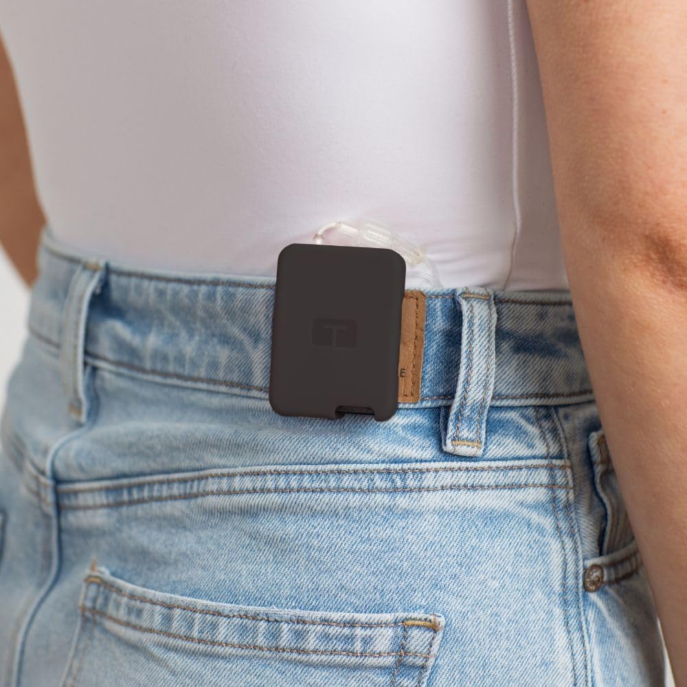 Tandem Mobi EZ‑to‑Charge Clip – Charge Without Removing Case • Easy to Remove • Full Protection • Heavy‑Duty Stainless Steel Clip • Quick Access to Control Button • Full Privacy Coverage (Black)