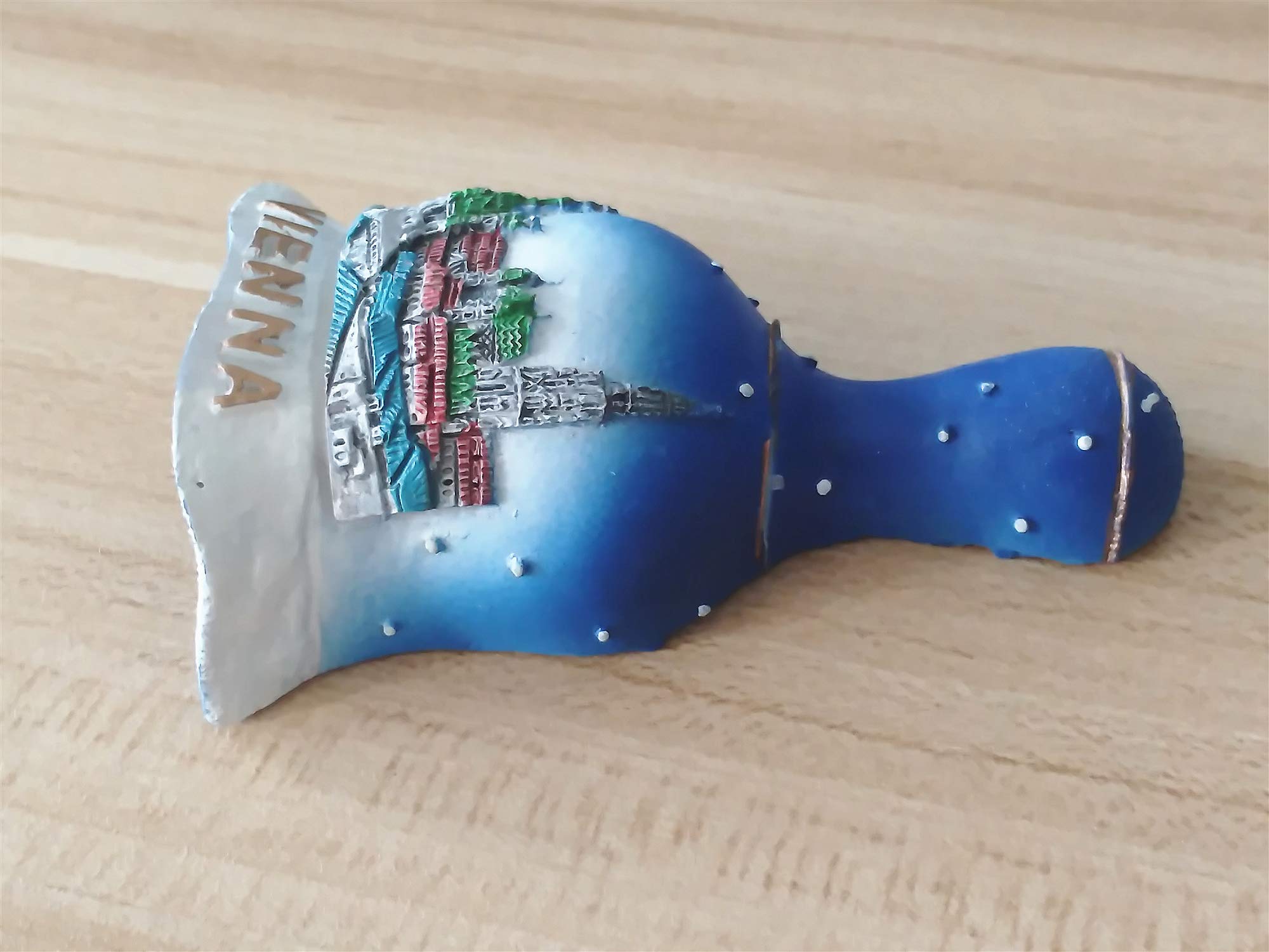 MUYU Magnet 3D Stephansdom Cathedral Vienna: Souvenir Viaggio Frigorifero, Artigianale - 4
