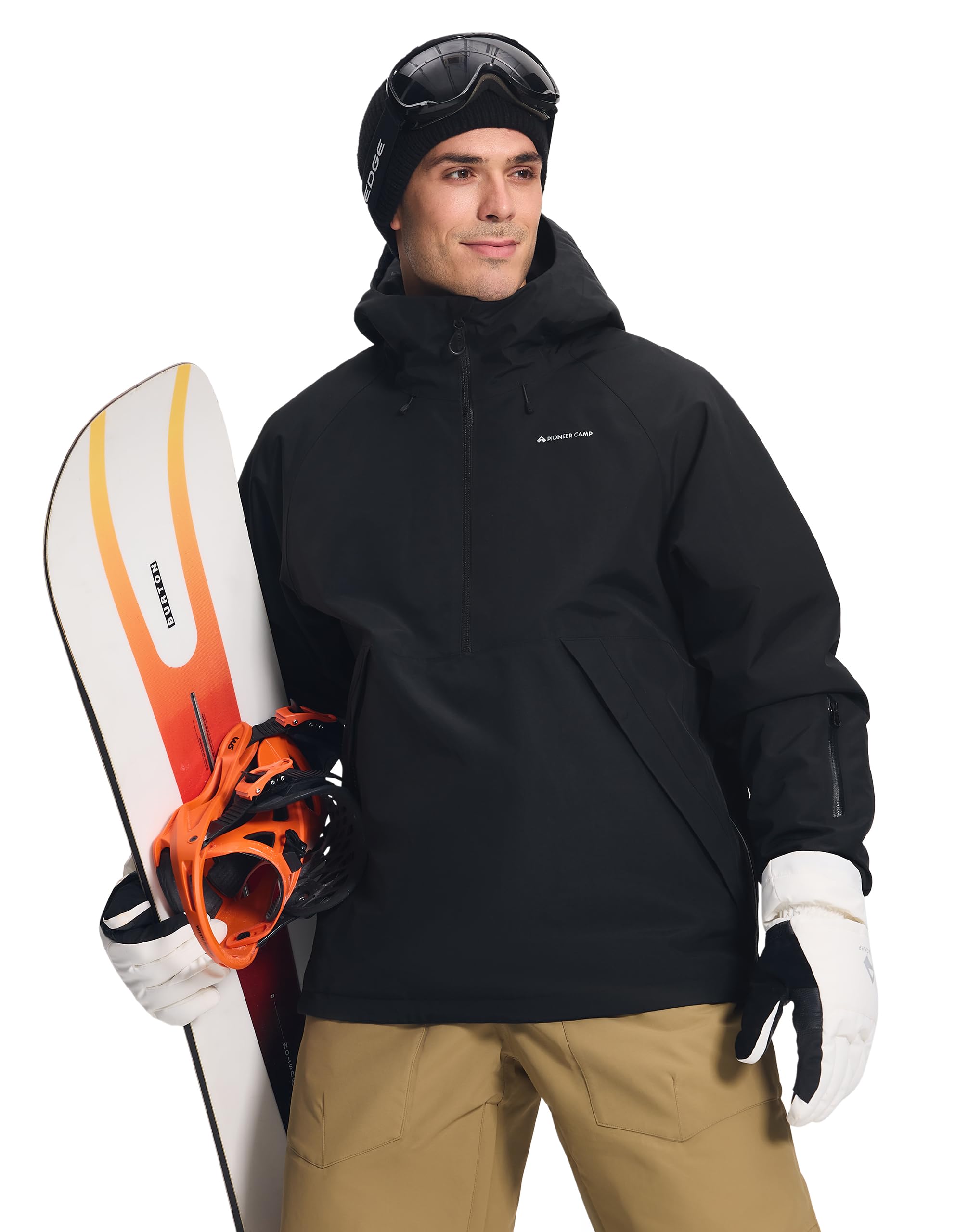 Pioneer Camp Baggy Half Zip Snowboard Jacket