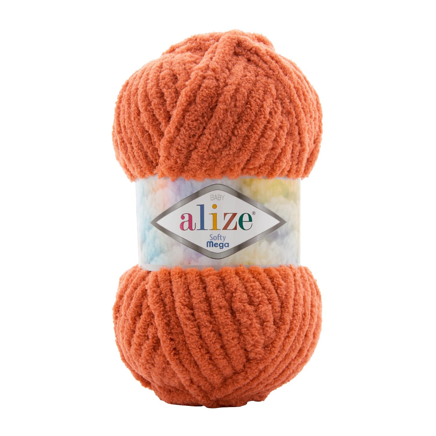 Alize Softy Mega Chunky Blanket, Scarf, Baby Knitting Crochet Yarn 100g Ball (1, 691SM)