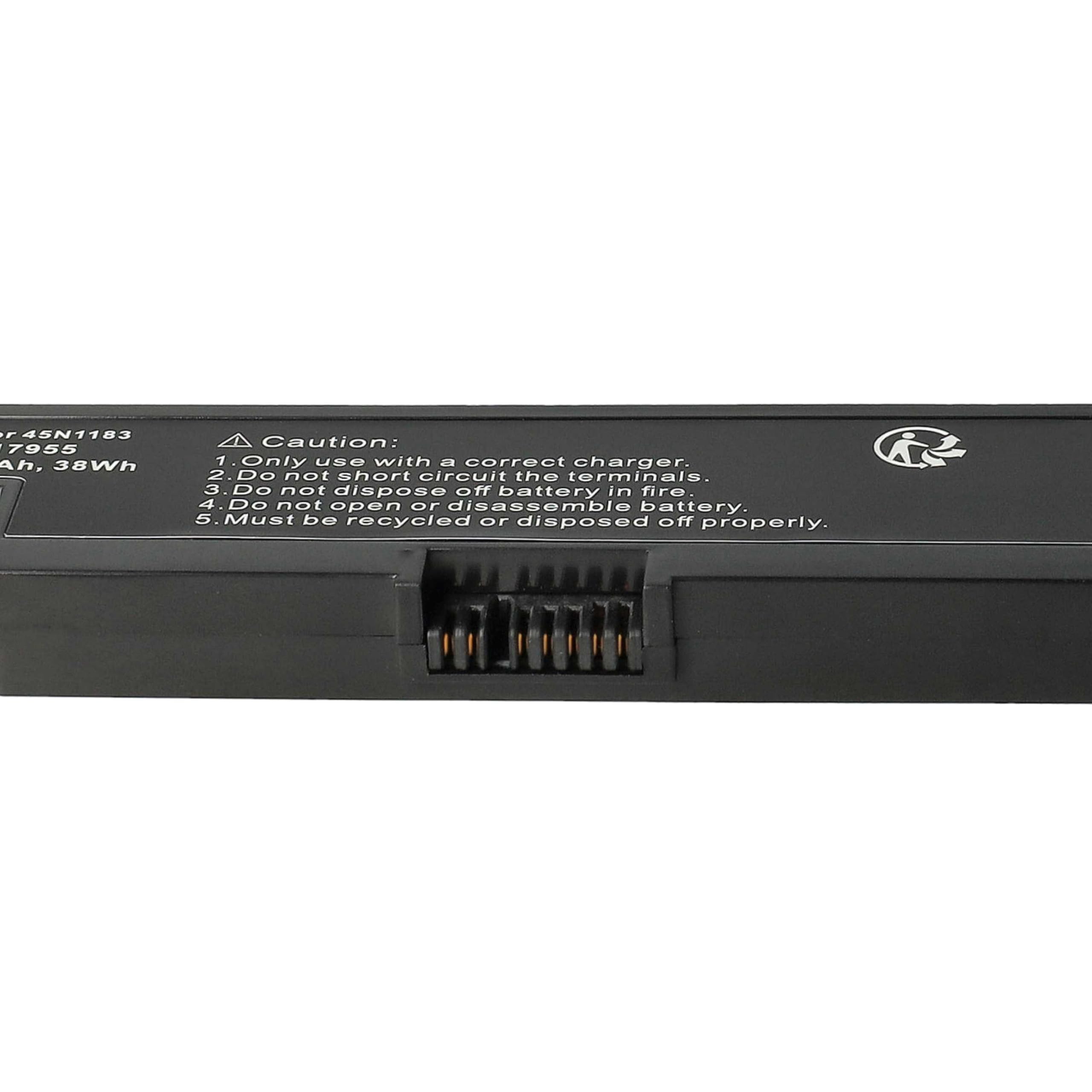 Vhbw Batteria Sostitutiva Per Lenovo 45N1184, 45N1185 – 2600mAh, 14.8V, Li-Ion
