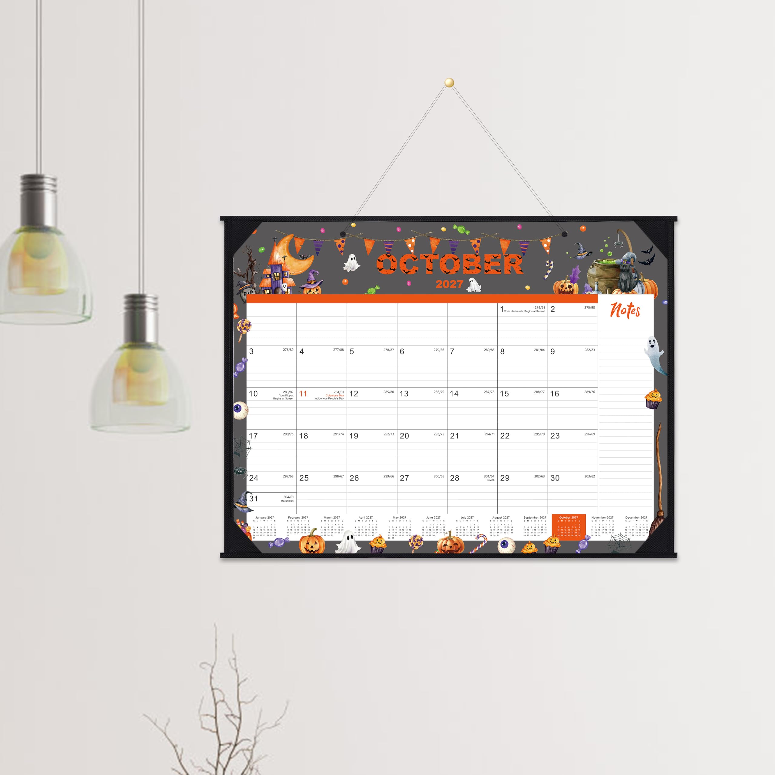 Vindora VILSHBDWFBZL2026 - Calendario de escritorio