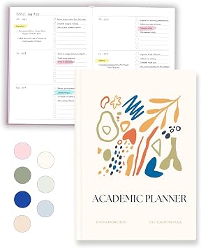 Lamare Academic Planner 2026-2027 Undated Weekly College Student Planner