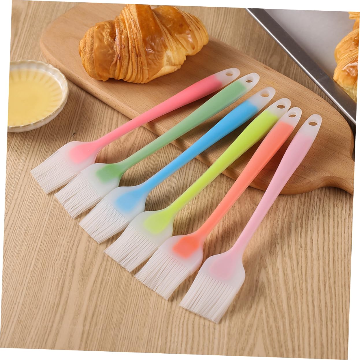 Balacoo Silicone Grill Brush Set Multi-use Basting Brush for Grilling Baking and Cooking Easy to Cle
