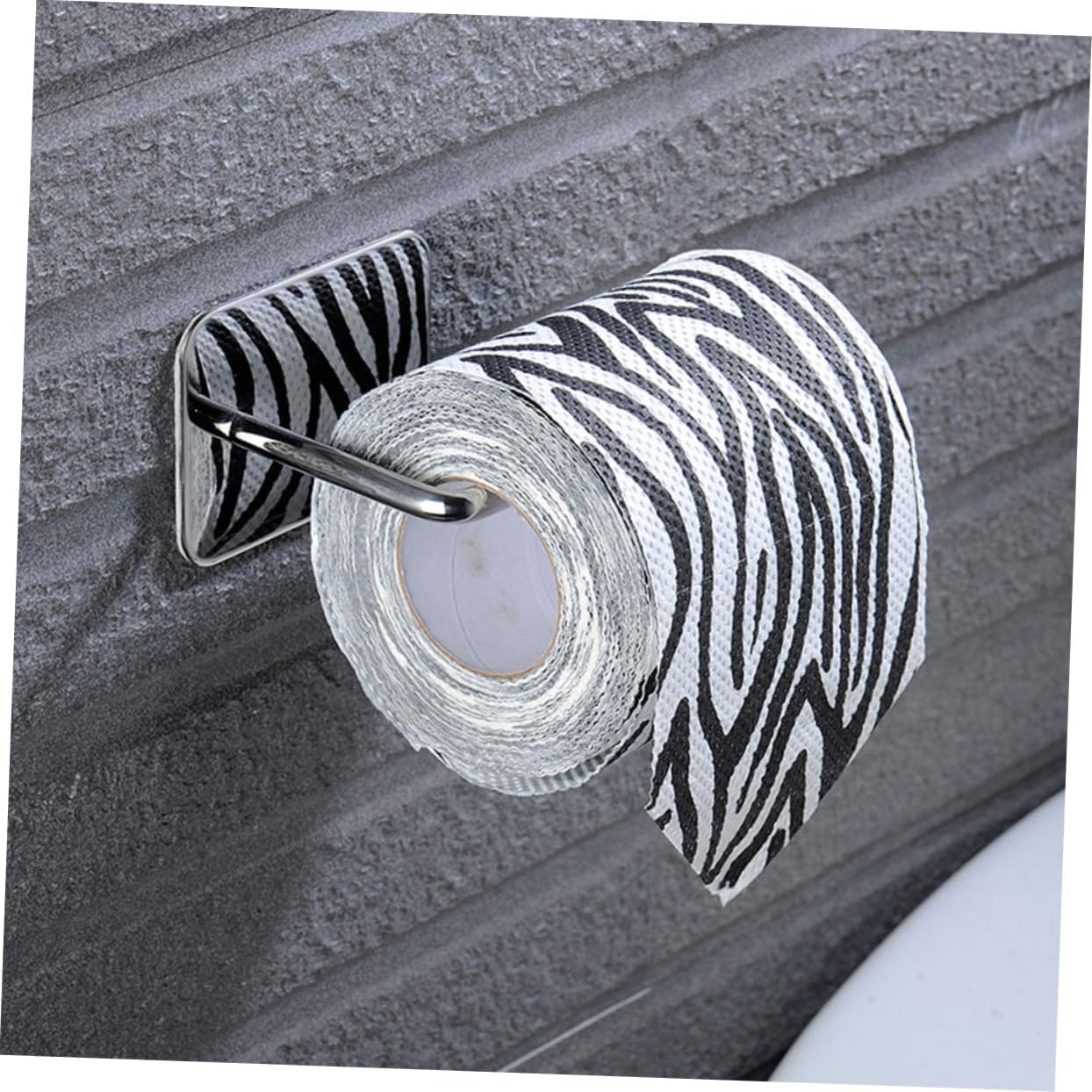 Sleek Wall - Mounted Toilet Paper Holder with Shelf for Bathroom & RV