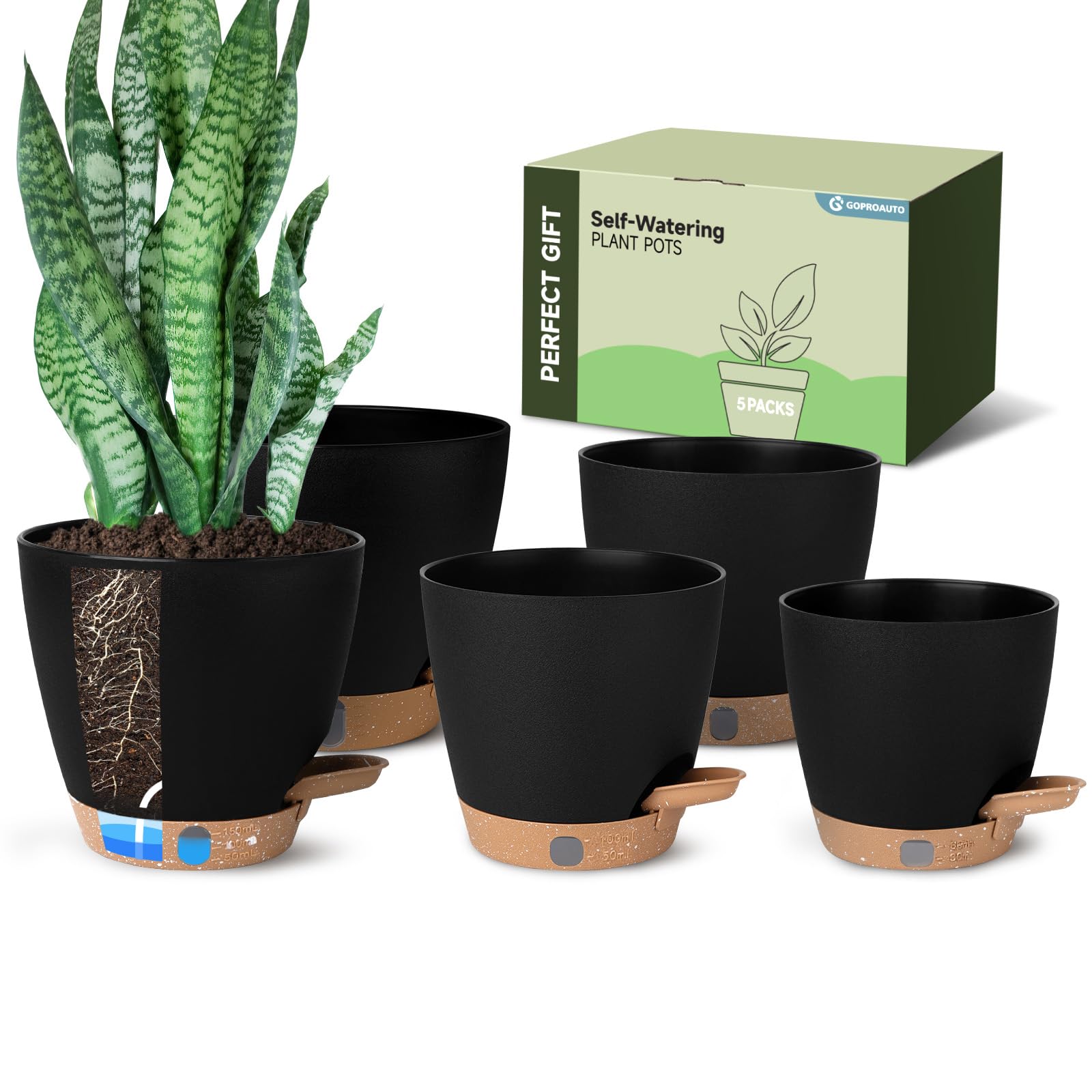Goproauto Self Watering Pots