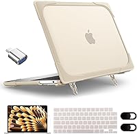 Vista 1 de Funda MEEgoodo para MacBook Air de 15 pulgadas 2025 2024 2023, Funda Compatible con Modelo (A3241/A3114/A2941) con Chip M4/M3/M2, Carcasa Rígida