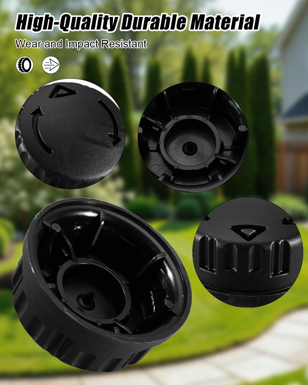 Trimmer Bump Knob Fit for Kobalt KST 140XB 80V String Trimmer, Compatible with 2908003 2908503 1315033 1315053 623439 670250 808958, 6Pcs
