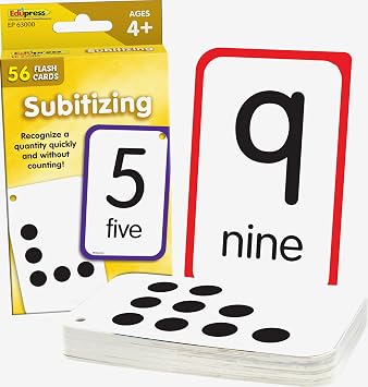 Teacher Created Resources Subitizing Flash Cards EP63000
