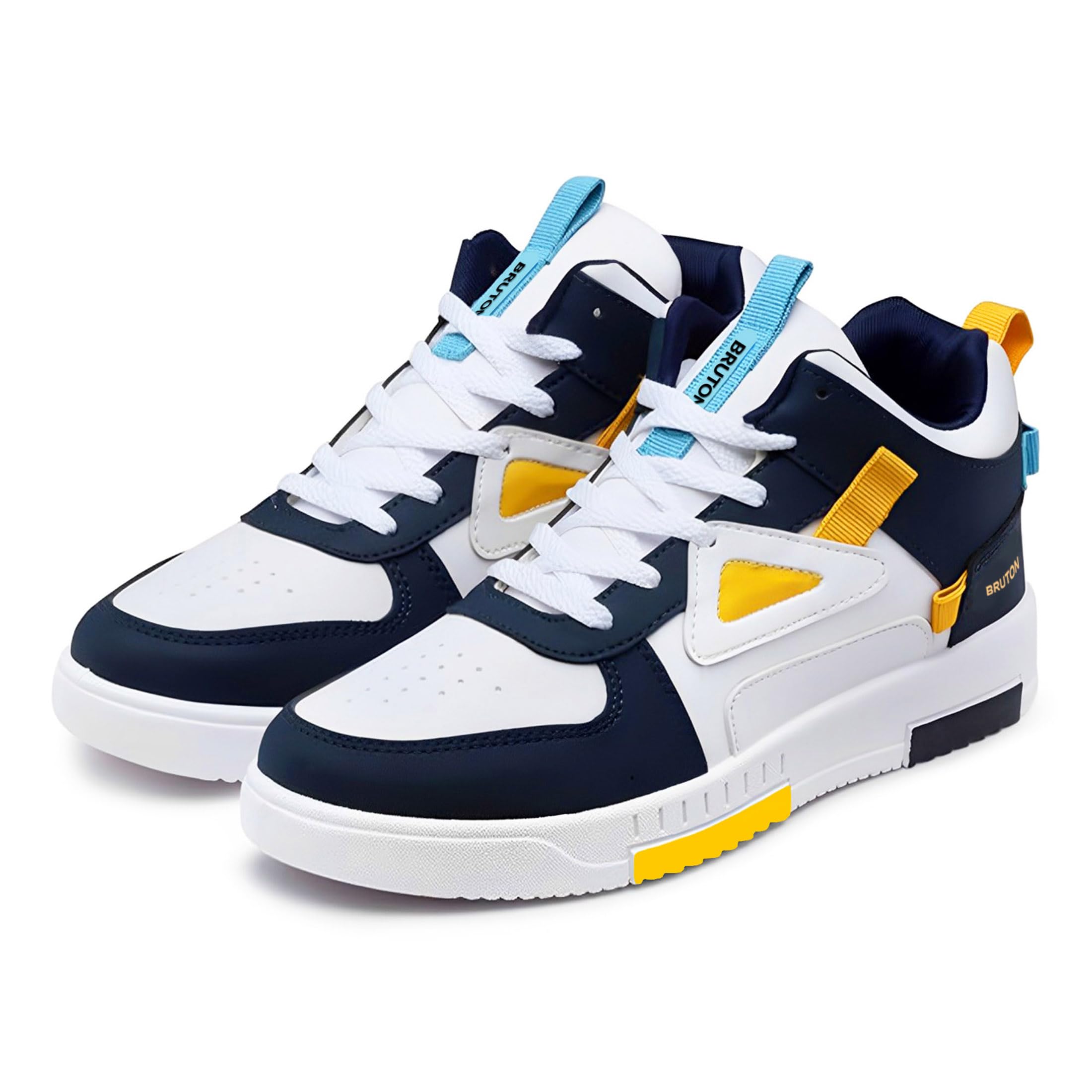 BRUTON Stylish Sneakers Casual Shoes for Mens & Boys - UK 7 White (B0DHV21RFN) Amazon Price History, Amazon Price Tracker