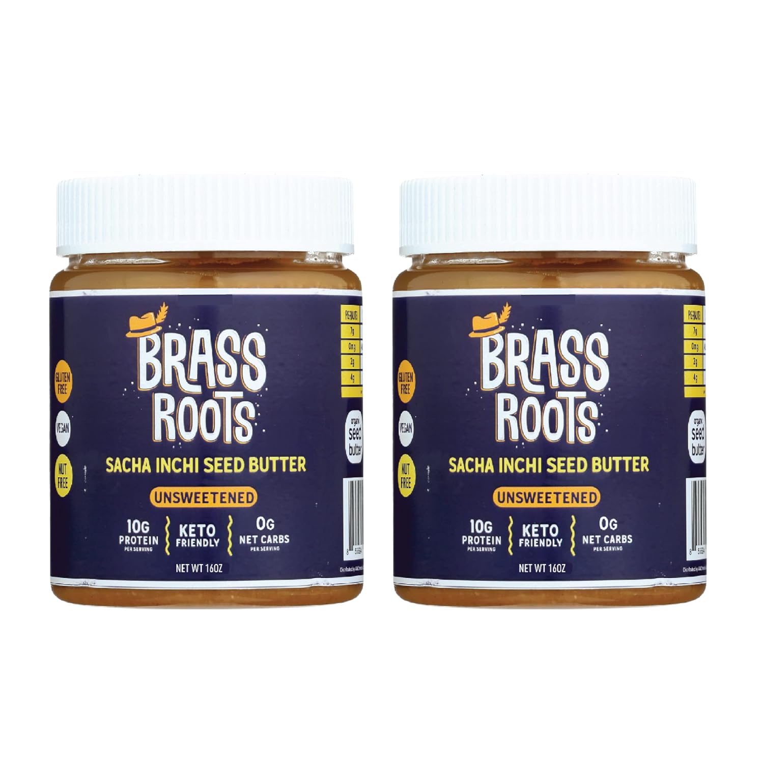 Amazon.com : Brass Roots Organic Sacha Inchi Seed Butter | Unsweetened ...