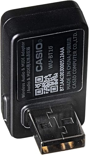 Miniatura 3 de Casio Piano digital de 88 teclas (CDP-S360) negro pequeño + adaptador inalámbrico Bluetooth MIDIaudio Casio (WU-BT10)