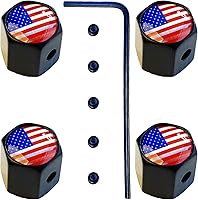 Vista 9 de Tapones antirrobo para válvulas de neumáticos para automóviles, camiones, motocicletas, SUV y bicicletas, tapones para válvulas de neumáticos