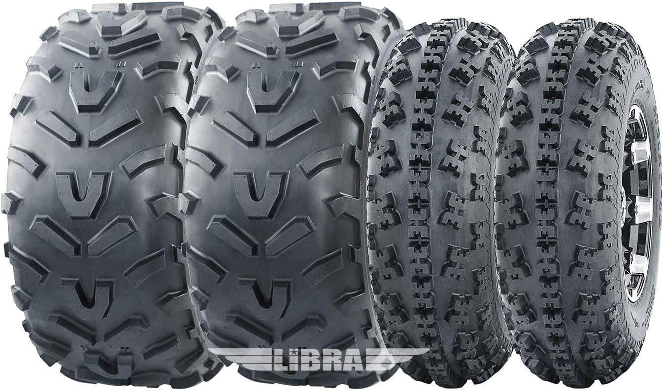 WANDA Set 4 ATV tires 23x7-10 & 22x11-10 96-09 Polaris Trail Boss 250 325 330
