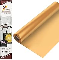 Vista 18 de Firefly Craft - Lámina de vinilo elástico para transferencia de calor, HTV metálico, para planchar para usar con Cricut y Silhouette, para prensa