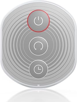 Comoistar 8.5-Inch Wall Mounted Fan Magnetic Remote Control Replacement, 4 Speed, Timer and Oscillate,Battery Include, No Installation,Wireless Design,Remote Only
