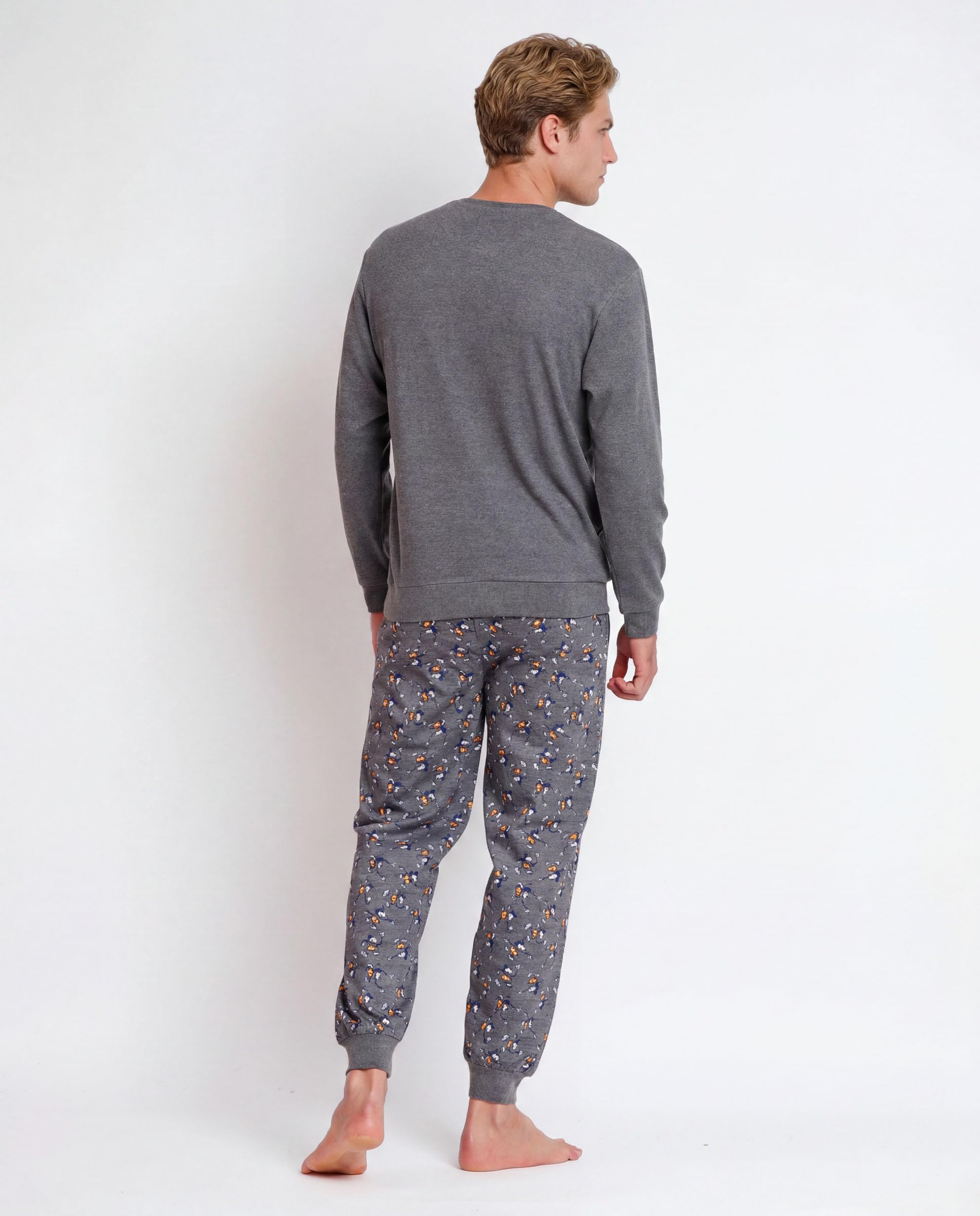 Disney Pijama Manga Larga Express Yourself para Hombre